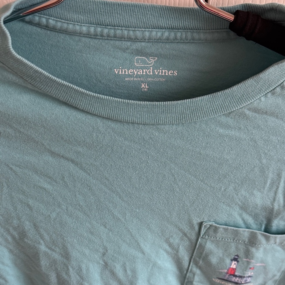 Vineyard Vines Boy’s Teal Short Sleeve Tee